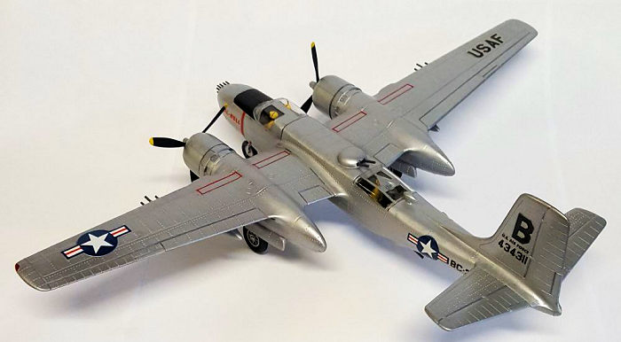 Monogram 1/67 B-26B Invader, By Chris Mikesh