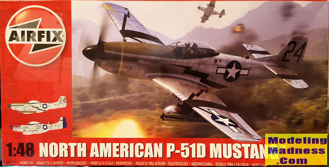 Airfix 1/48 P-51D Mustang, Previewed By Scott Van Aken