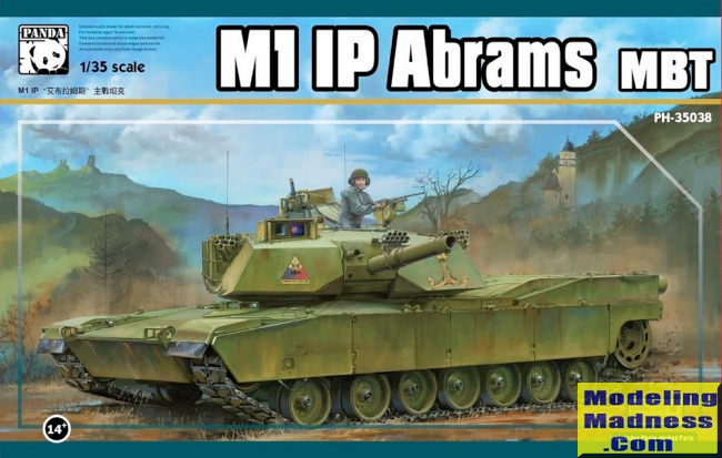 Panda 1/35 M1 IP Abrams, previewed by Scott Van Aken